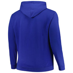 New York Islanders Profile Big & Tall Arch Over Logo Pullover Hoodie - Royal | NHL Lifestyle