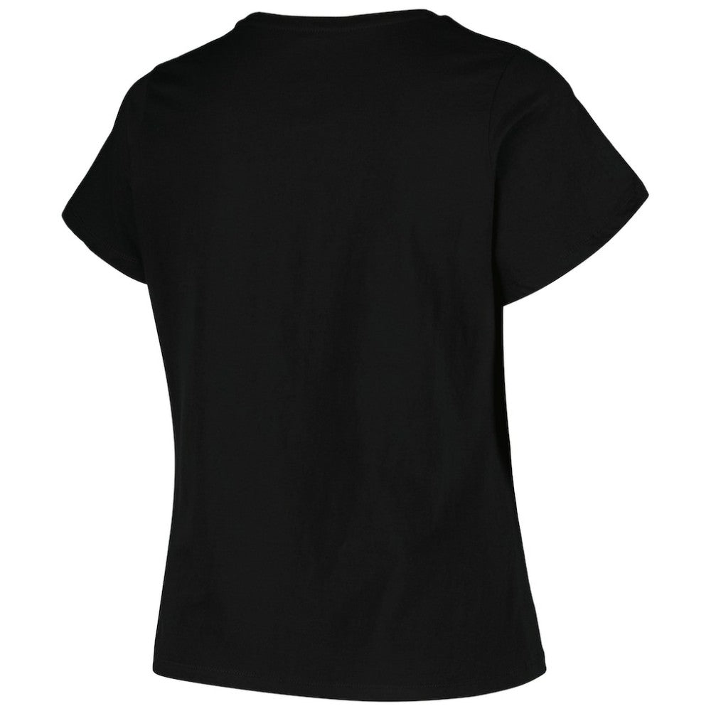 Boston Bruins Profile Women's Plus Size Arch Over Logo T-Shirt - Black | NHL online