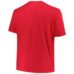 New Jersey Devils Profile Big & Tall Arch Over Logo T-Shirt - Red | NHL on sale