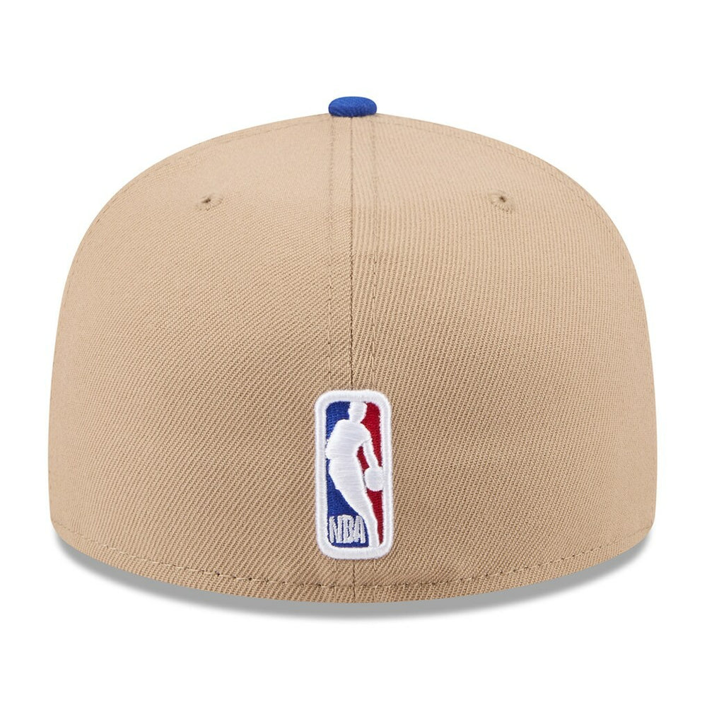 New Era Philadelphia 76ers 2024 NBA Draft 59FIFTY Fitted Hat Tan/Royal