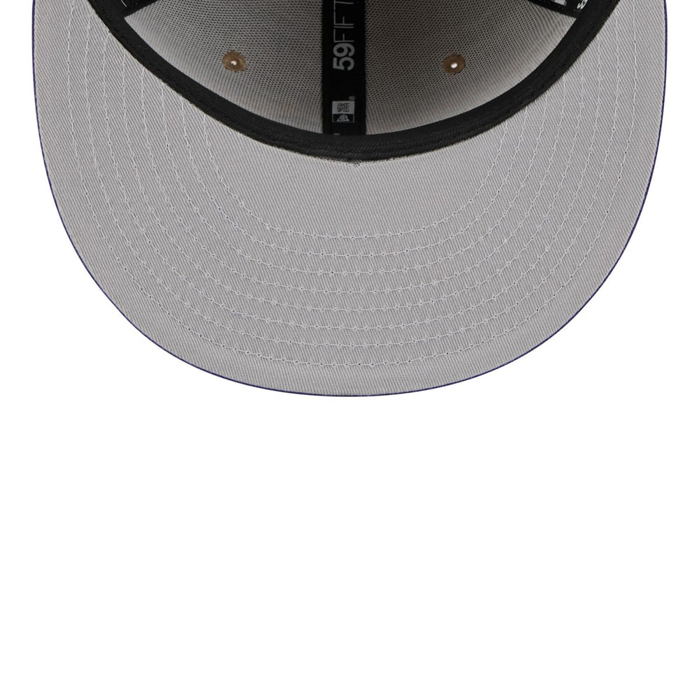 New Era Phoenix Suns 2024 NBA Draft 59FIFTY Fitted Hat Tan/Purple