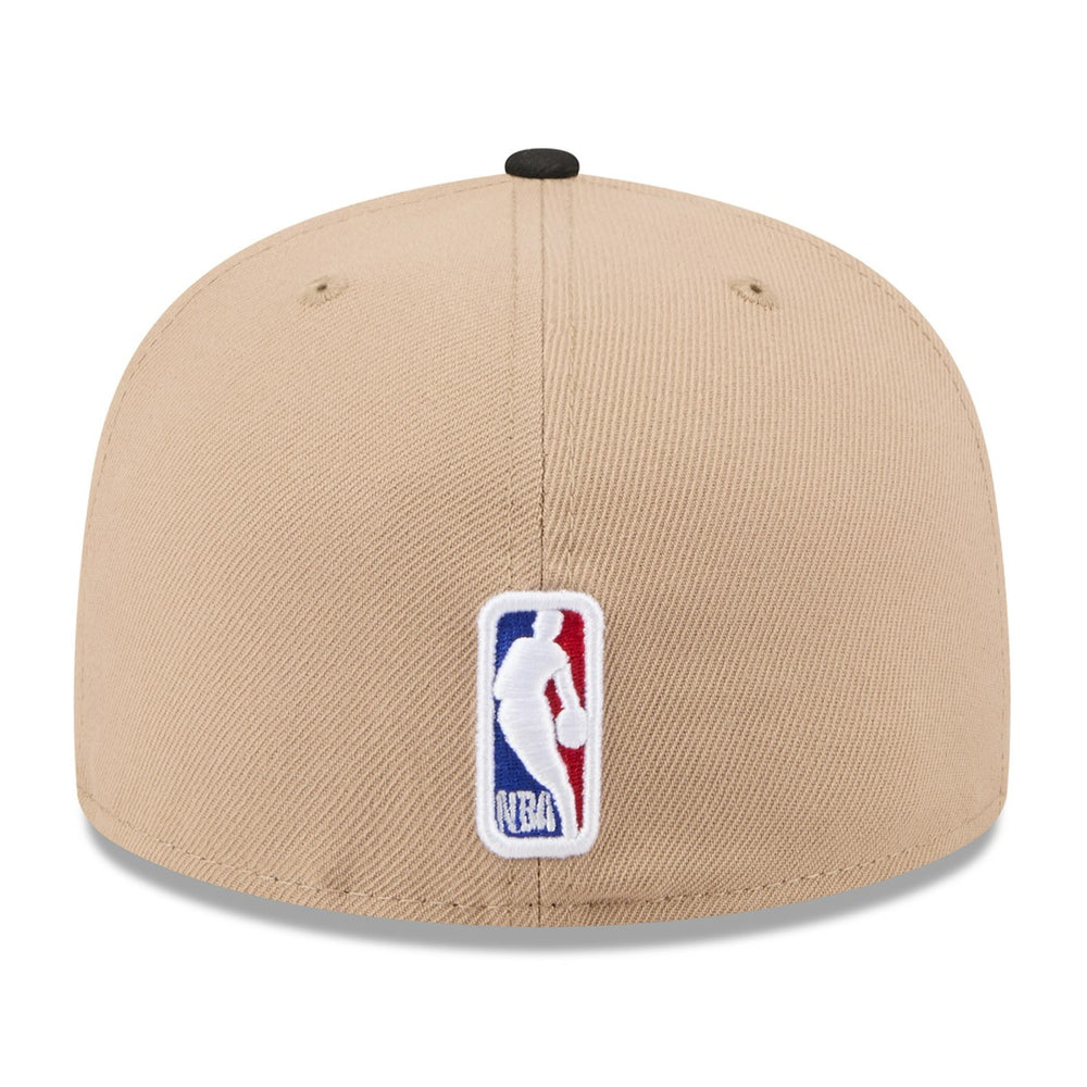New Era Toronto Raptors 2024 NBA Draft 59FIFTY Fitted Hat Tan/Black