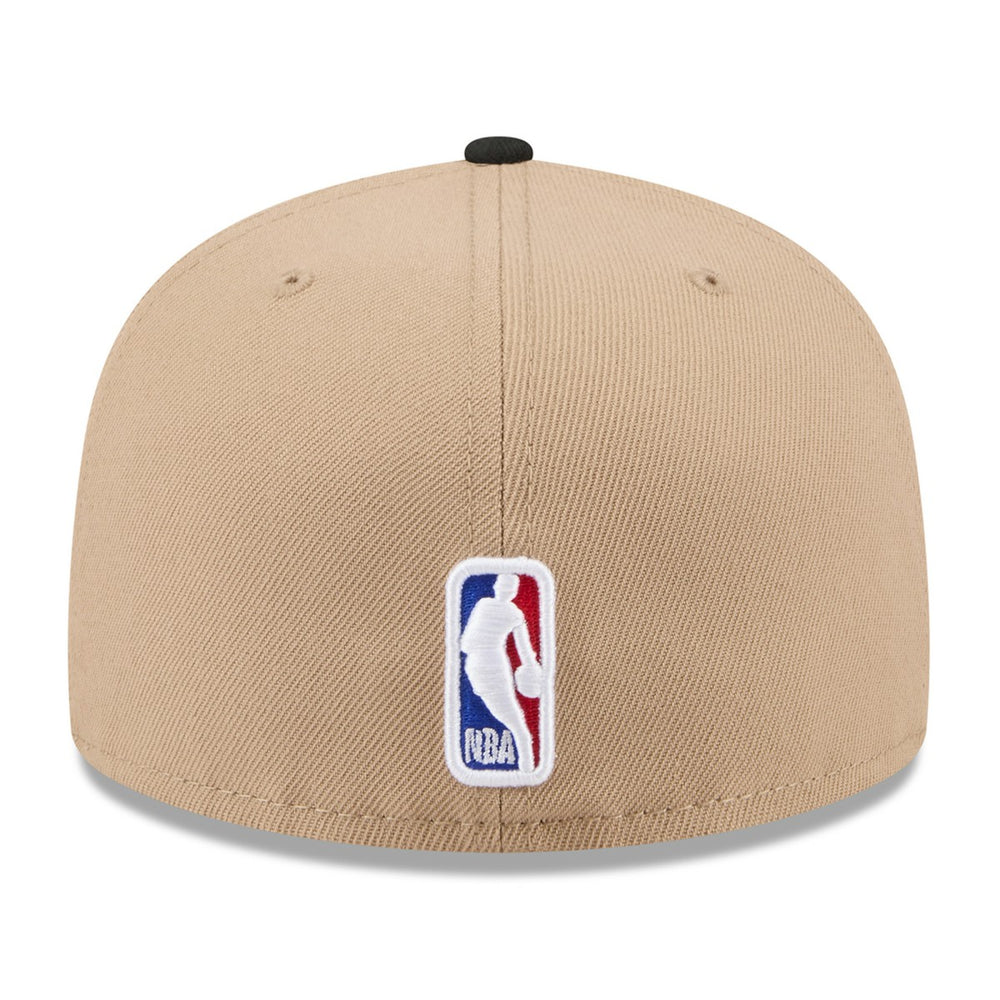 New Era Utah Jazz 2024 NBA Draft 59FIFTY Fitted Hat Tan/Black