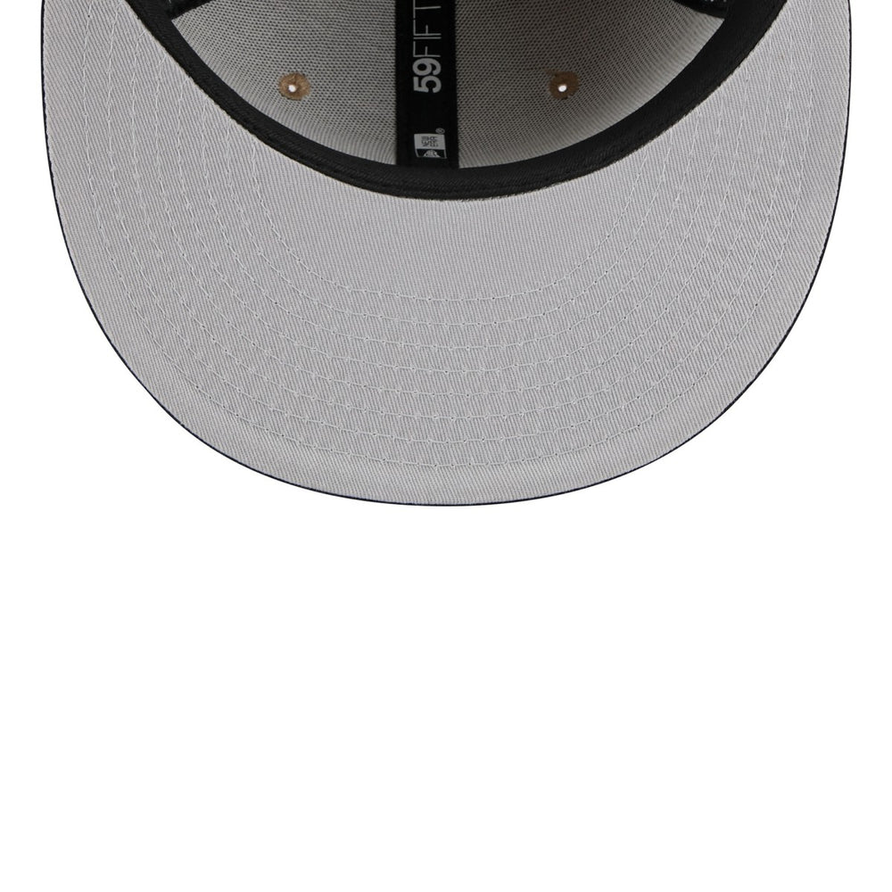 New Era Utah Jazz 2024 NBA Draft 59FIFTY Fitted Hat Tan/Black
