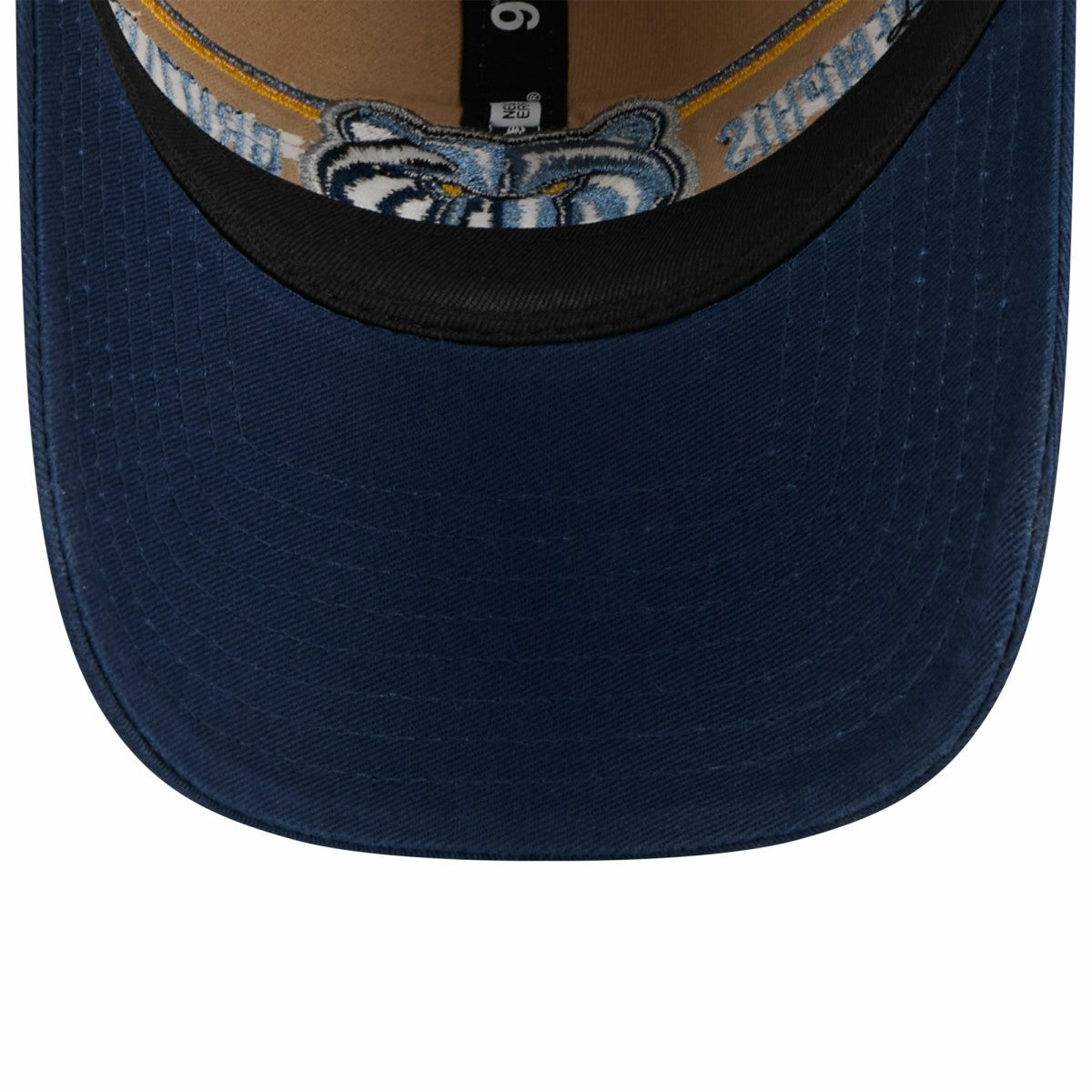 New Era Memphis Grizzlies 2024 NBA Draft 9TWENTY Adjustable Hat Tan/Navy