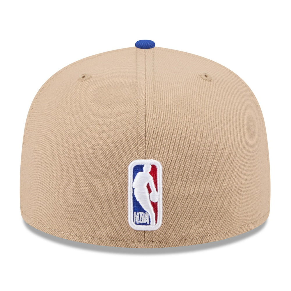 New Era New York Knicks 2024 NBA Draft 59FIFTY Fitted Hat Tan/Blue