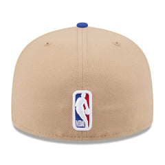 New Era New York Knicks 2024 NBA Draft 59FIFTY Fitted Hat Tan/Blue
