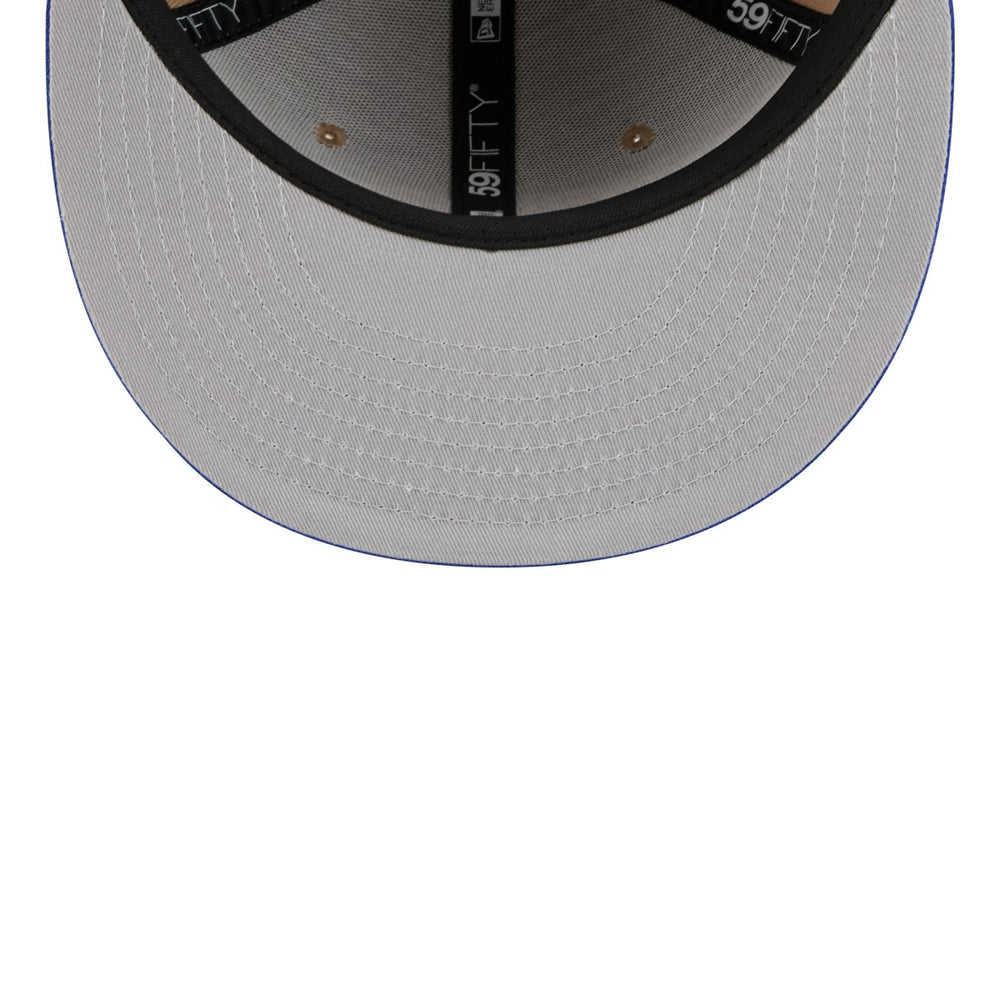 New Era New York Knicks 2024 NBA Draft 59FIFTY Fitted Hat Tan/Blue