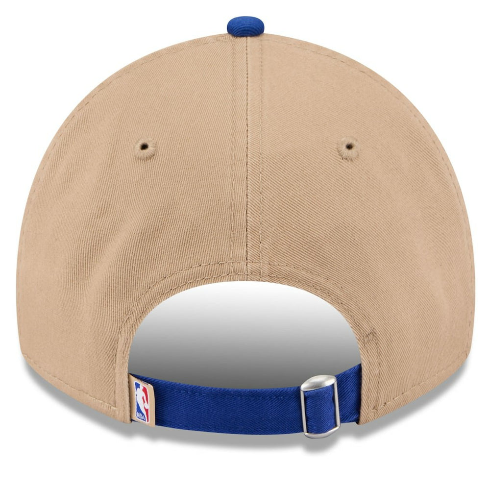 New Era Golden State Warriors 2024 NBA Draft 9TWENTY Adjustable Hat Tan/Royal