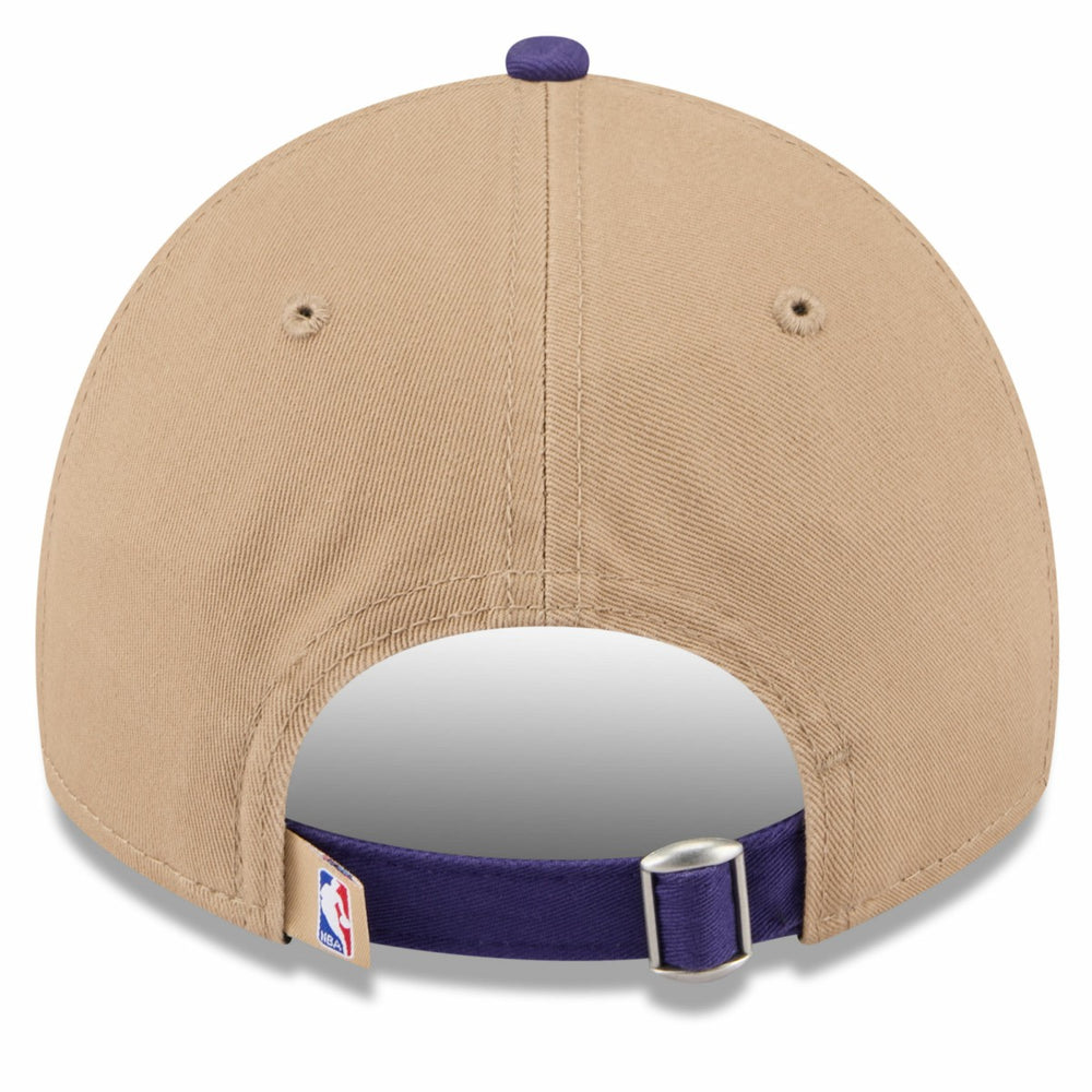 New Era Phoenix Suns 2024 NBA Draft 9TWENTY Adjustable Hat Tan/Purple