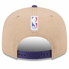 New Era Phoenix Suns 2024 NBA Draft 9FIFTY Snapback Hat Tan/Purple