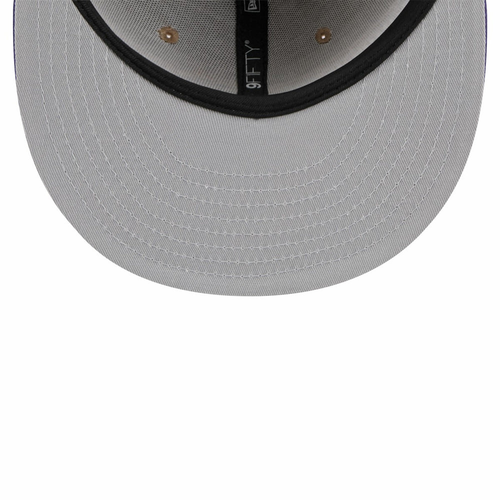 New Era Phoenix Suns 2024 NBA Draft 9FIFTY Snapback Hat Tan/Purple