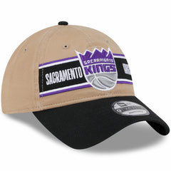 New Era Sacramento Kings 2024 NBA Draft 9TWENTY Adjustable Hat Tan/Black