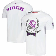 Sacramento Kings FISLL Unisex Heritage Crest T-Shirt White