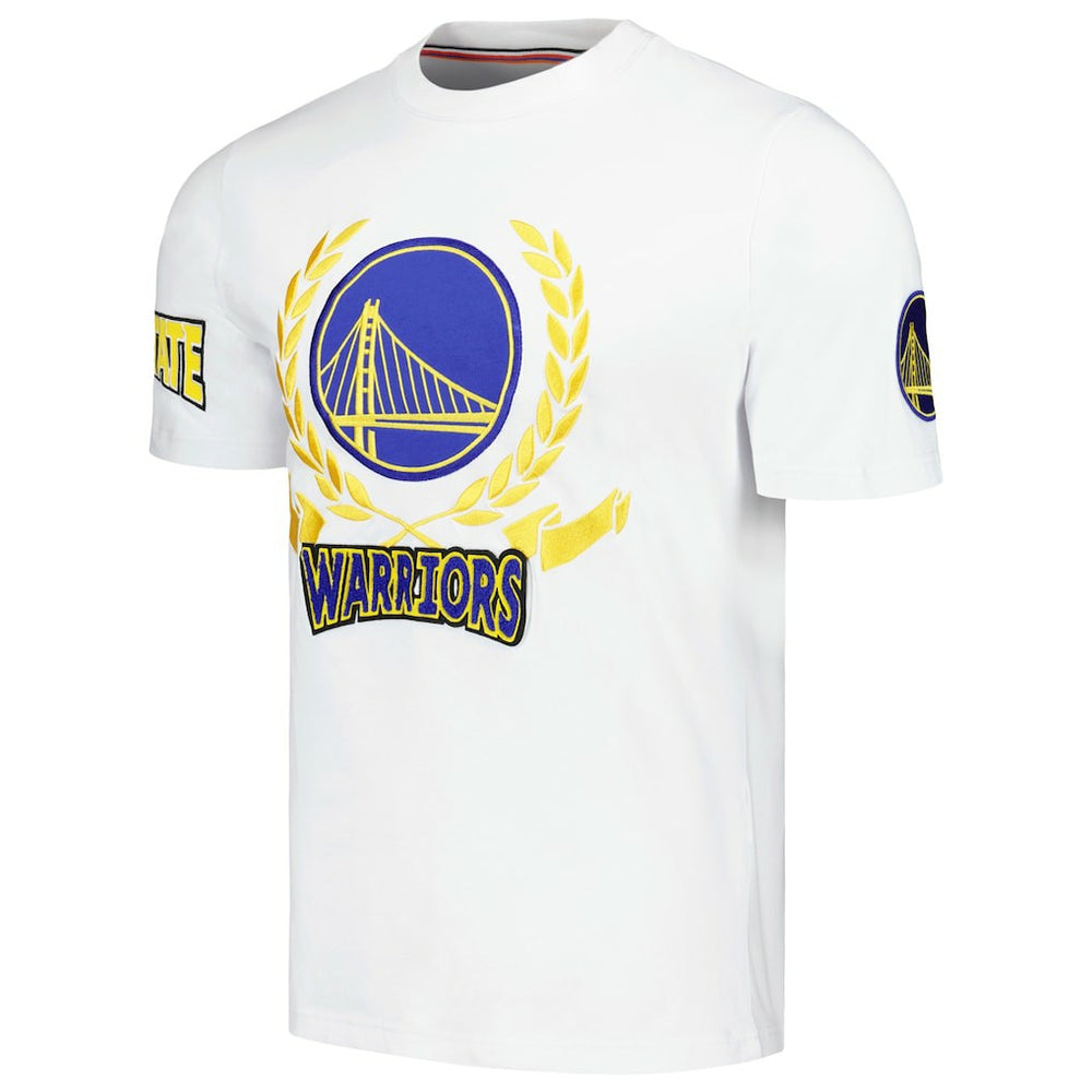 Golden State Warriors FISLL Unisex Heritage Crest T-Shirt White