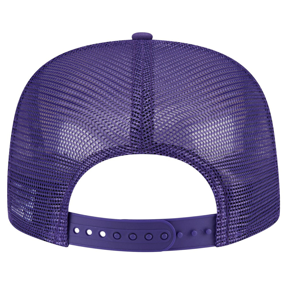 New Era Phoenix Suns Seeing Diamonds A-Frame Trucker 9FIFTY Snapback Hat Purple