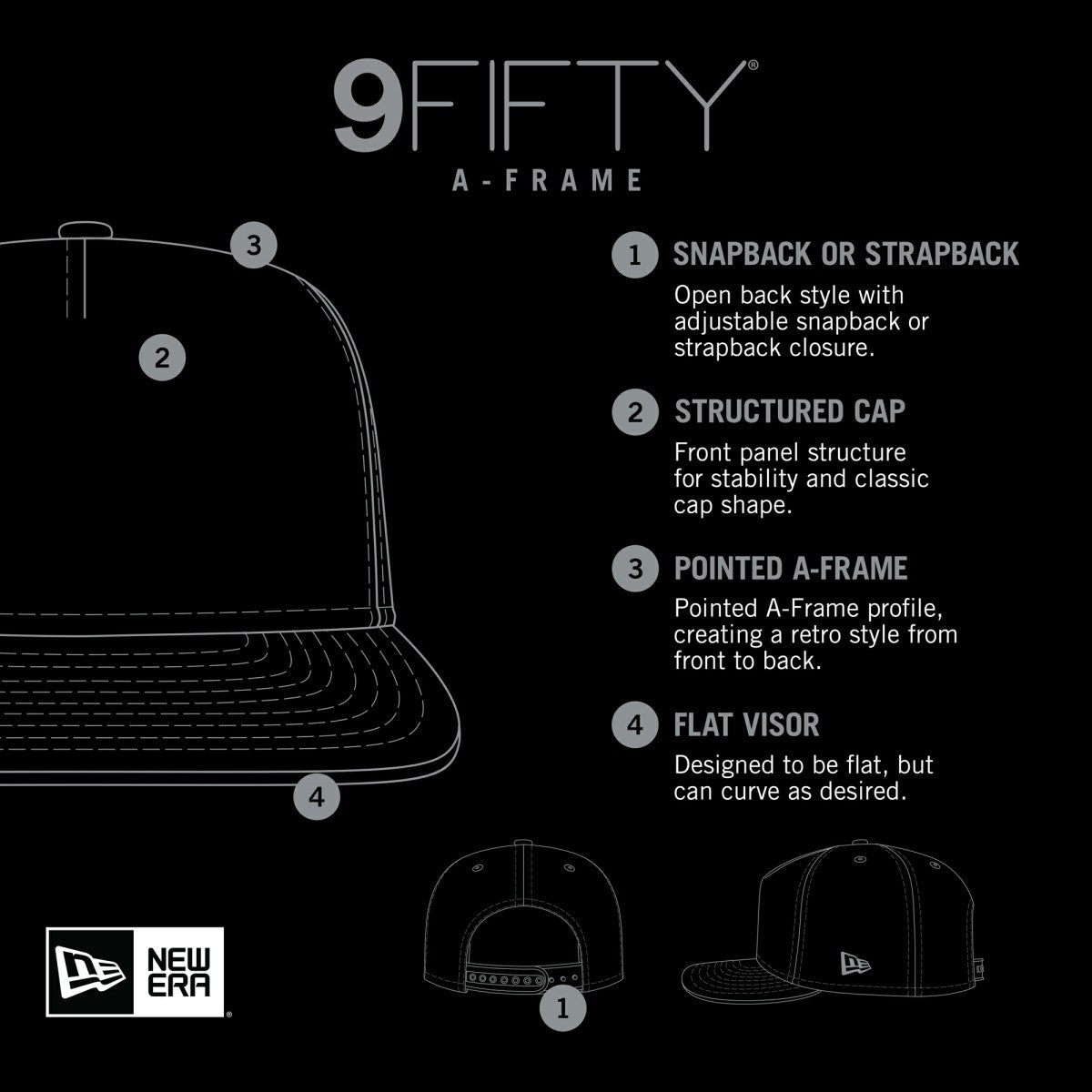 New Era Phoenix Suns Seeing Diamonds A-Frame Trucker 9FIFTY Snapback Hat Purple