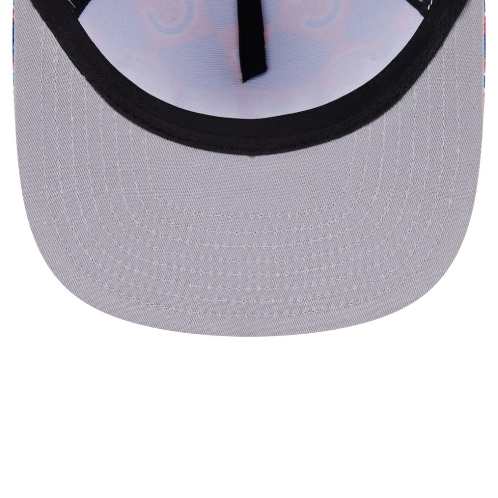 Chicago Cubs New Era Seeing Diamonds A-Frame Trucker 9FIFTY Snapback Hat Outlet