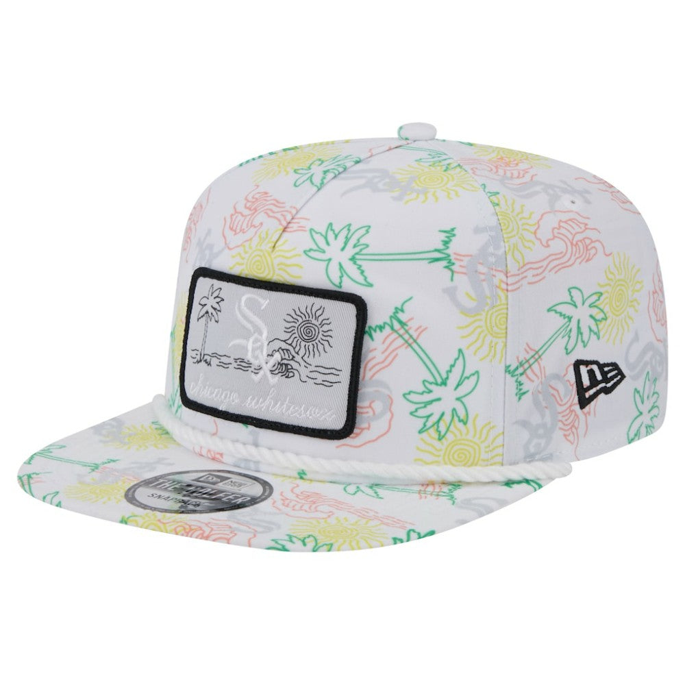 Chicago White Sox New Era Islander Golfer Snapback Hat Outlet