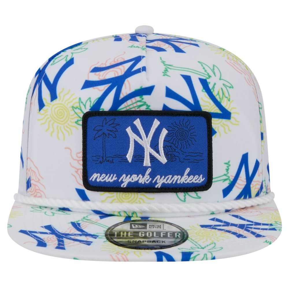 New York Yankees New Era Islander Golfer Snapback Hat Discount