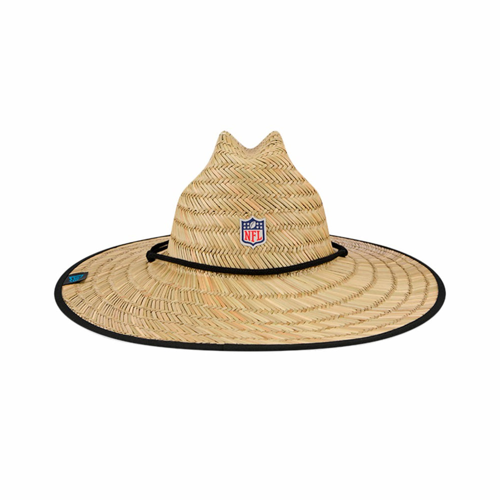 Carolina Panthers New Era NFL Training Camp Straw Lifeguard Hat - Natural - NFL