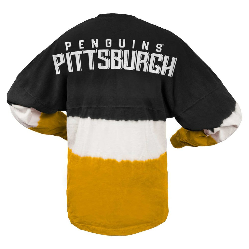 Pittsburgh Penguins Fanatics Women's Ombre Long Sleeve T-Shirt - Black/Gold | Fanatics online