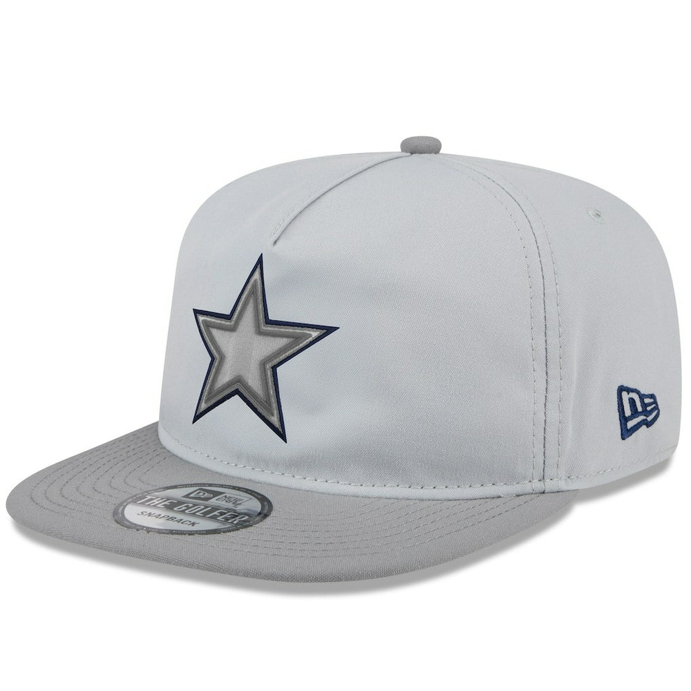 Dallas Cowboys New Era 2024 NFL Training Camp Golfer Snapback Hat - Gray - NFL