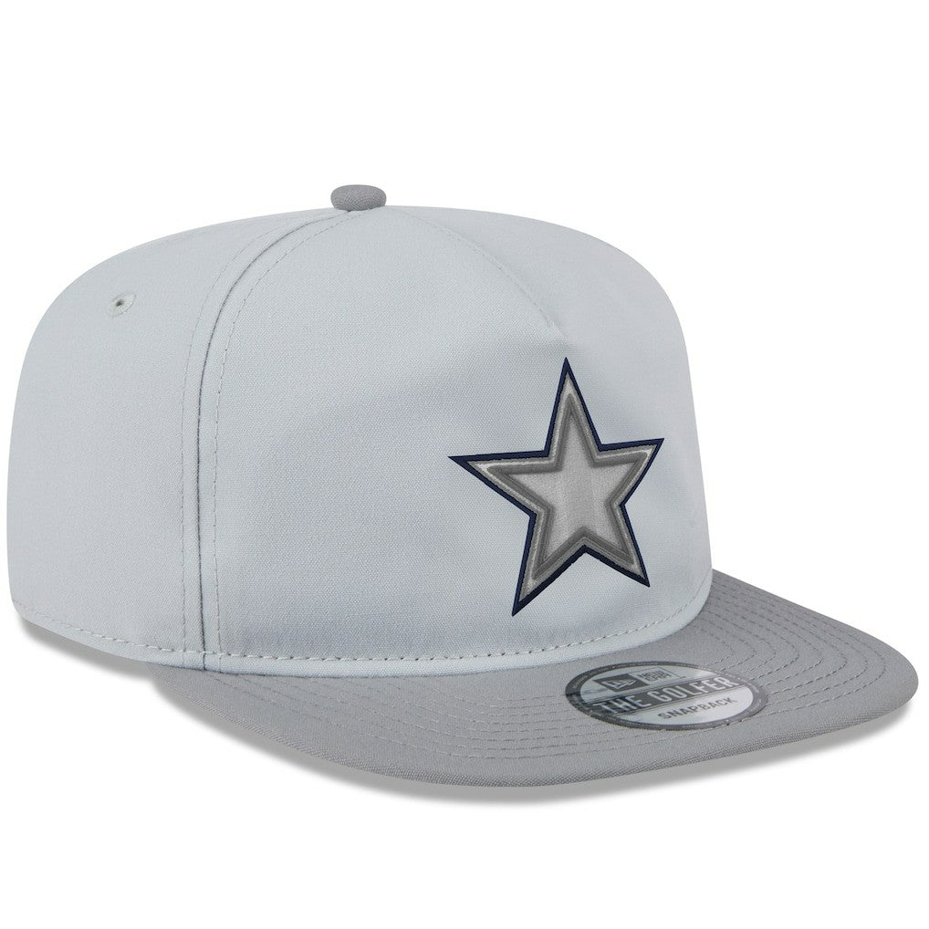 Dallas Cowboys New Era 2024 NFL Training Camp Golfer Snapback Hat - Gray - NFL