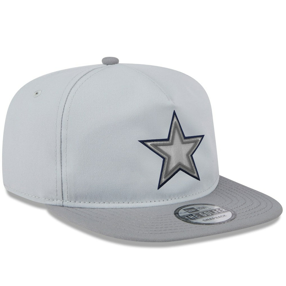 Dallas Cowboys New Era 2024 NFL Training Camp Golfer Snapback Hat - Gray - NFL