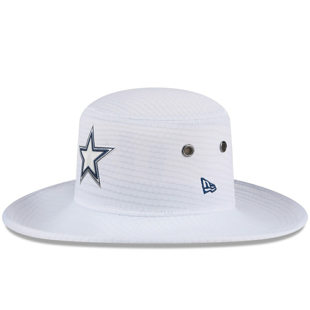 Dallas Cowboys New Era 2024 NFL Training Camp Panama Bucket Hat - White - NFL