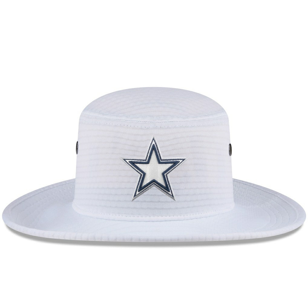 Dallas Cowboys New Era 2024 NFL Training Camp Panama Bucket Hat - White - NFL