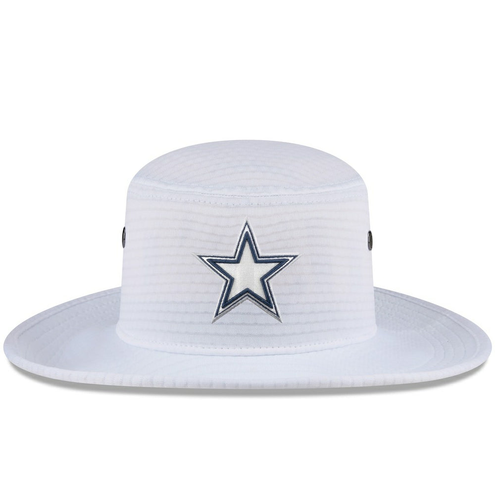 Dallas Cowboys New Era 2024 NFL Training Camp Panama Bucket Hat - White - NFL