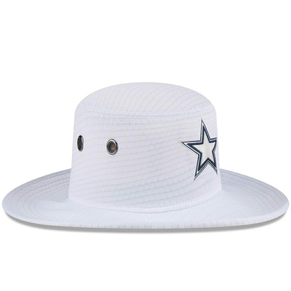 Dallas Cowboys New Era 2024 NFL Training Camp Panama Bucket Hat - White - NFL