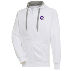 Minnesota Vikings Antigua Victory Full-Zip Hoodie - White - NFL