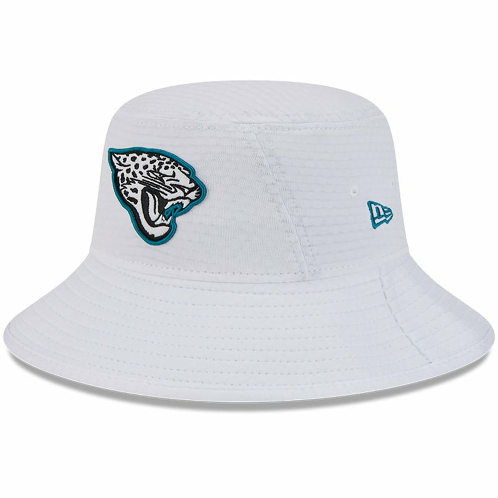 Jacksonville Jaguars New Era Youth 2024 NFL Training Camp Bucket Hat - White - NFL
