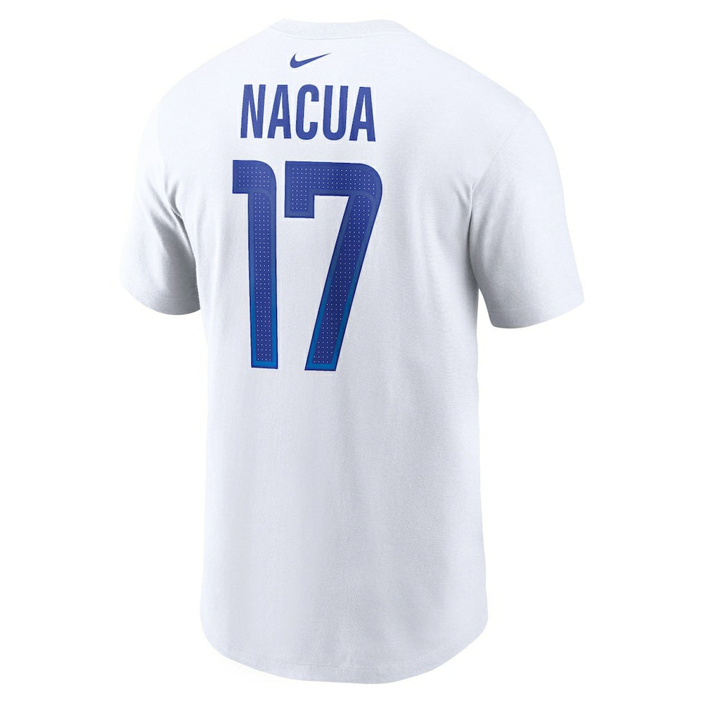 Puka Nacua Los Angeles Rams Player Name & Number T-Shirt - White - Nike