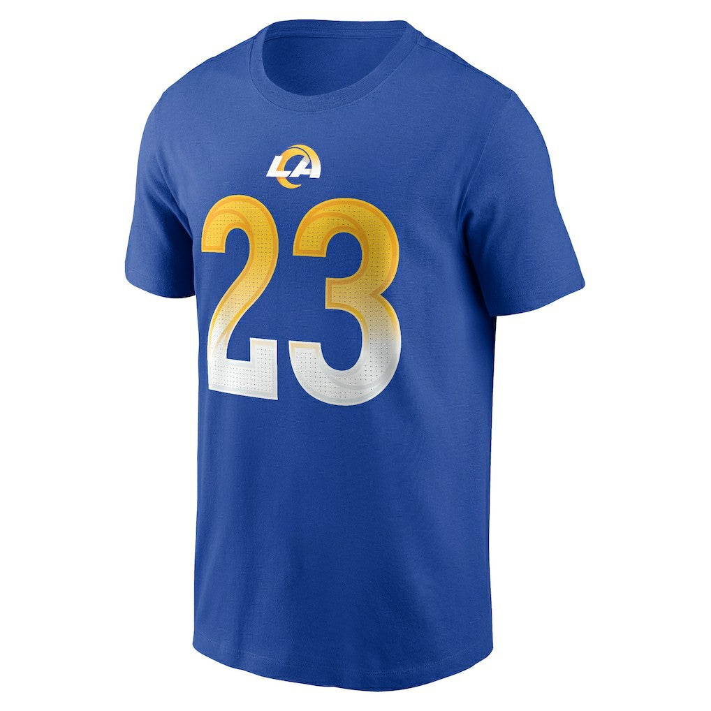 Kyren Williams Los Angeles Rams Player Name & Number T-Shirt - Royal - Nike