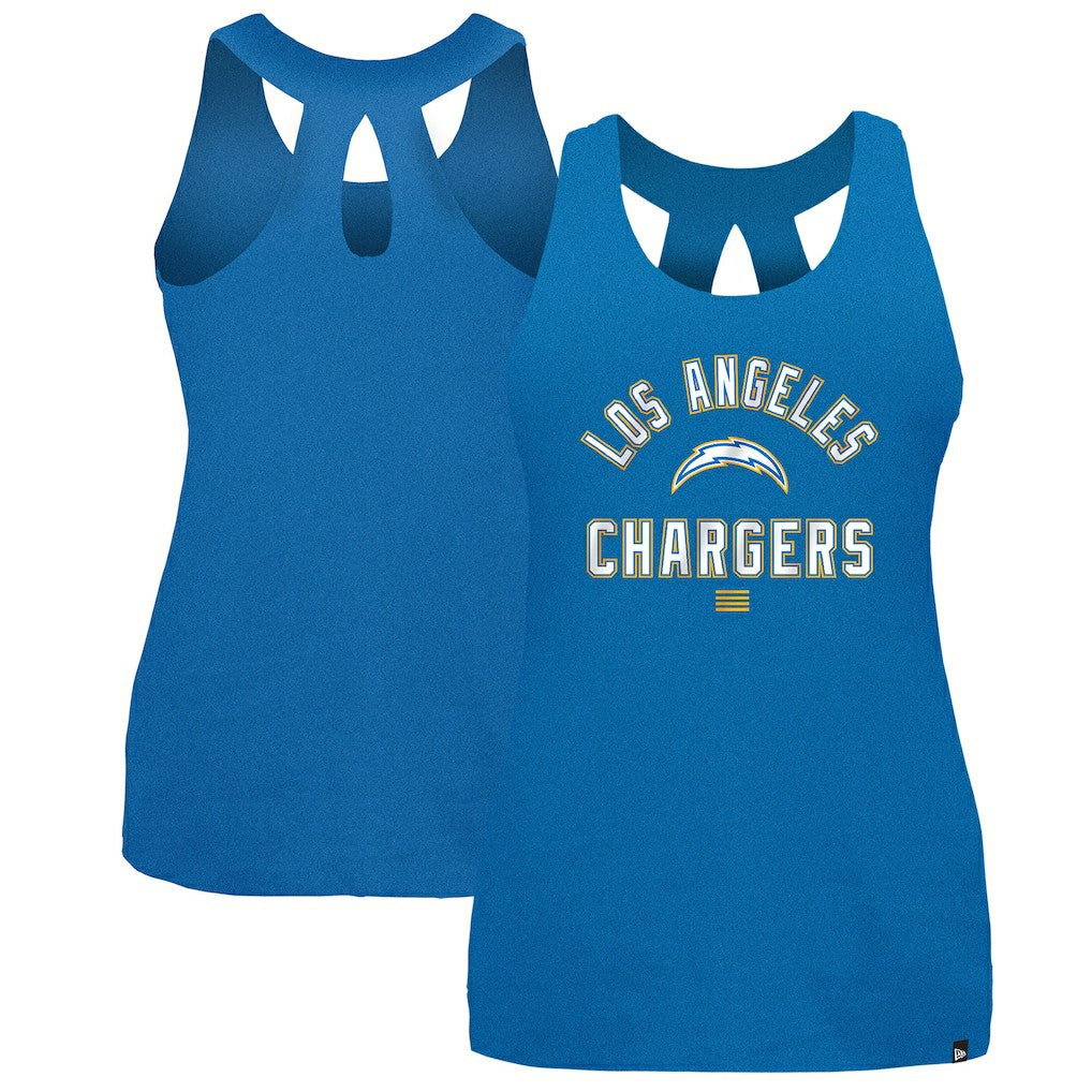 Los Angeles Chargers New Era Women's 2024 NFL Training Camp Tank Top - Powder Blue - NFL