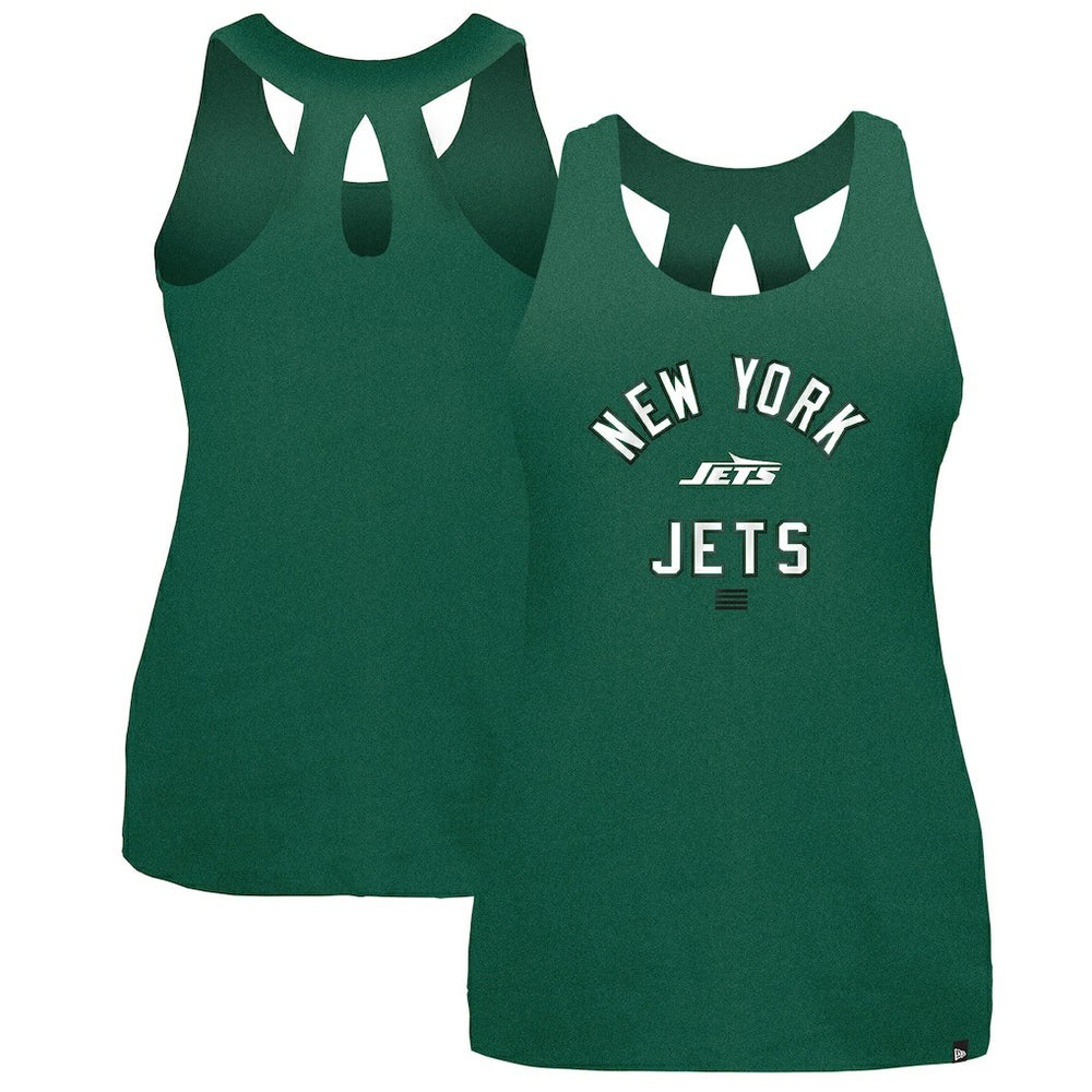 New York Jets New Era Women's 2024 NFL Training Camp Tank Top - Green - NFL