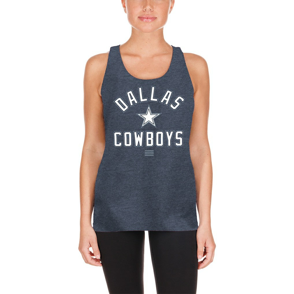 Dallas Cowboys New Era Women's 2024 NFL Training Camp Tank Top - Navy - NFL