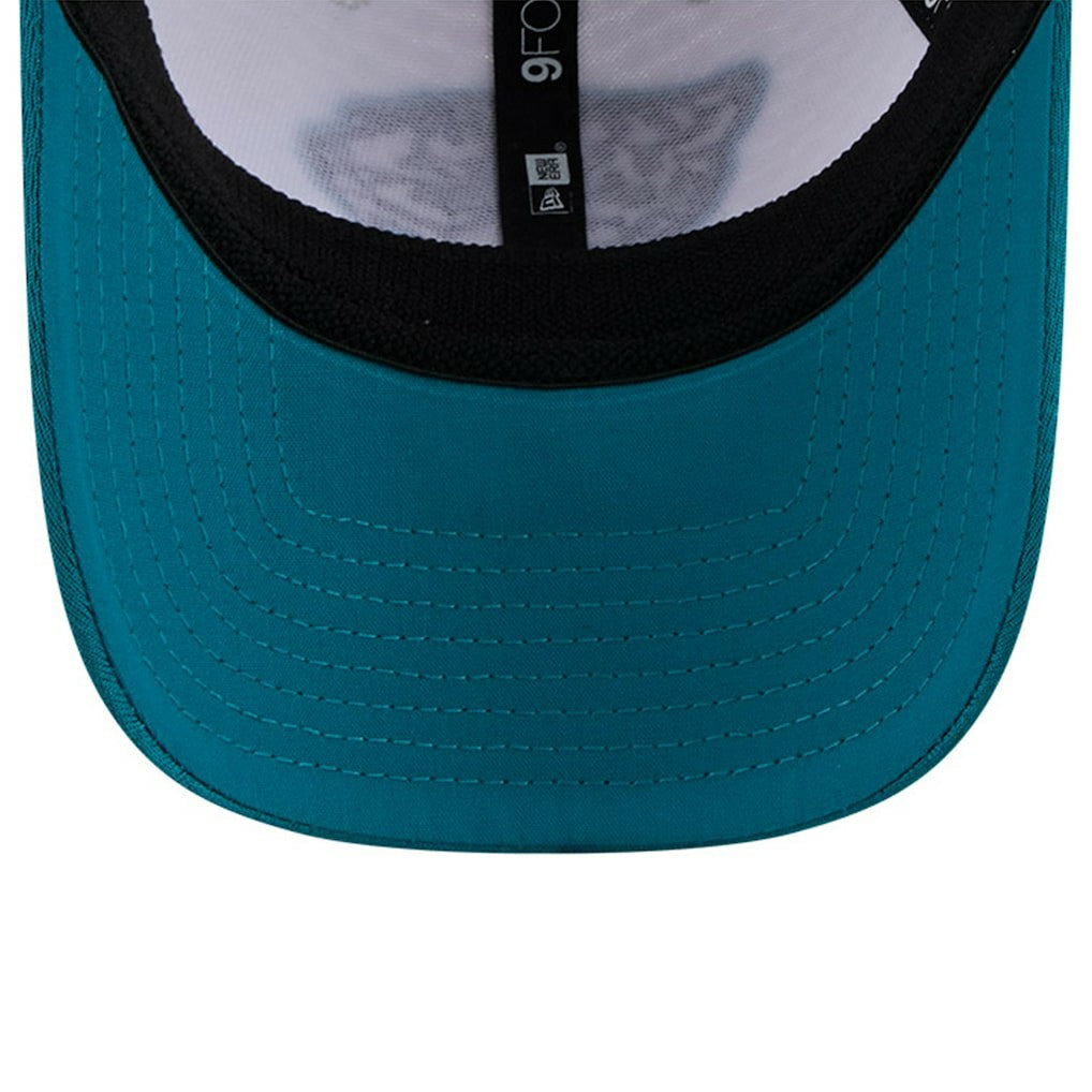 Jacksonville Jaguars New Era 2024 NFL Training Camp 9FORTY Adjustable Hat - White/Teal - NFL