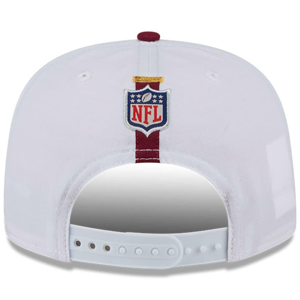 Washington Commanders New Era 2024 NFL Training Camp Golfer Snapback Hat - White/Burgundy - NFL