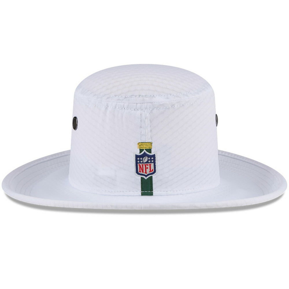 Green Bay Packers New Era 2024 NFL Training Camp Panama Bucket Hat - White - NFL