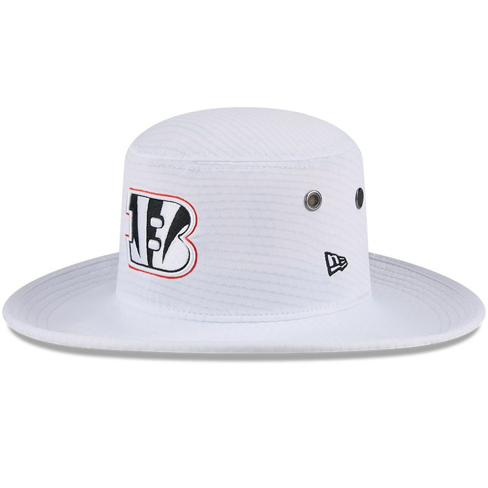 Cincinnati Bengals New Era 2024 NFL Training Camp Panama Bucket Hat - White - NFL