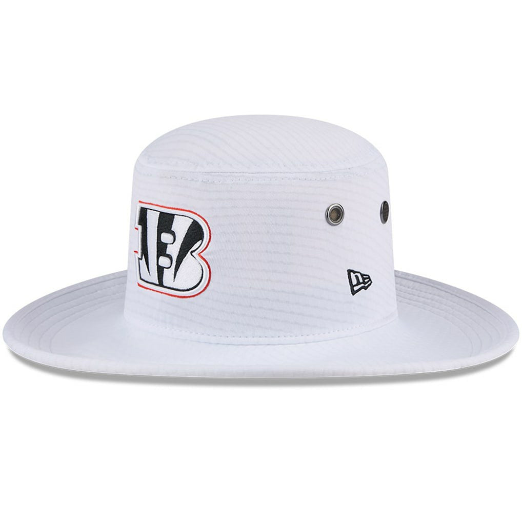 Cincinnati Bengals New Era 2024 NFL Training Camp Panama Bucket Hat - White - NFL