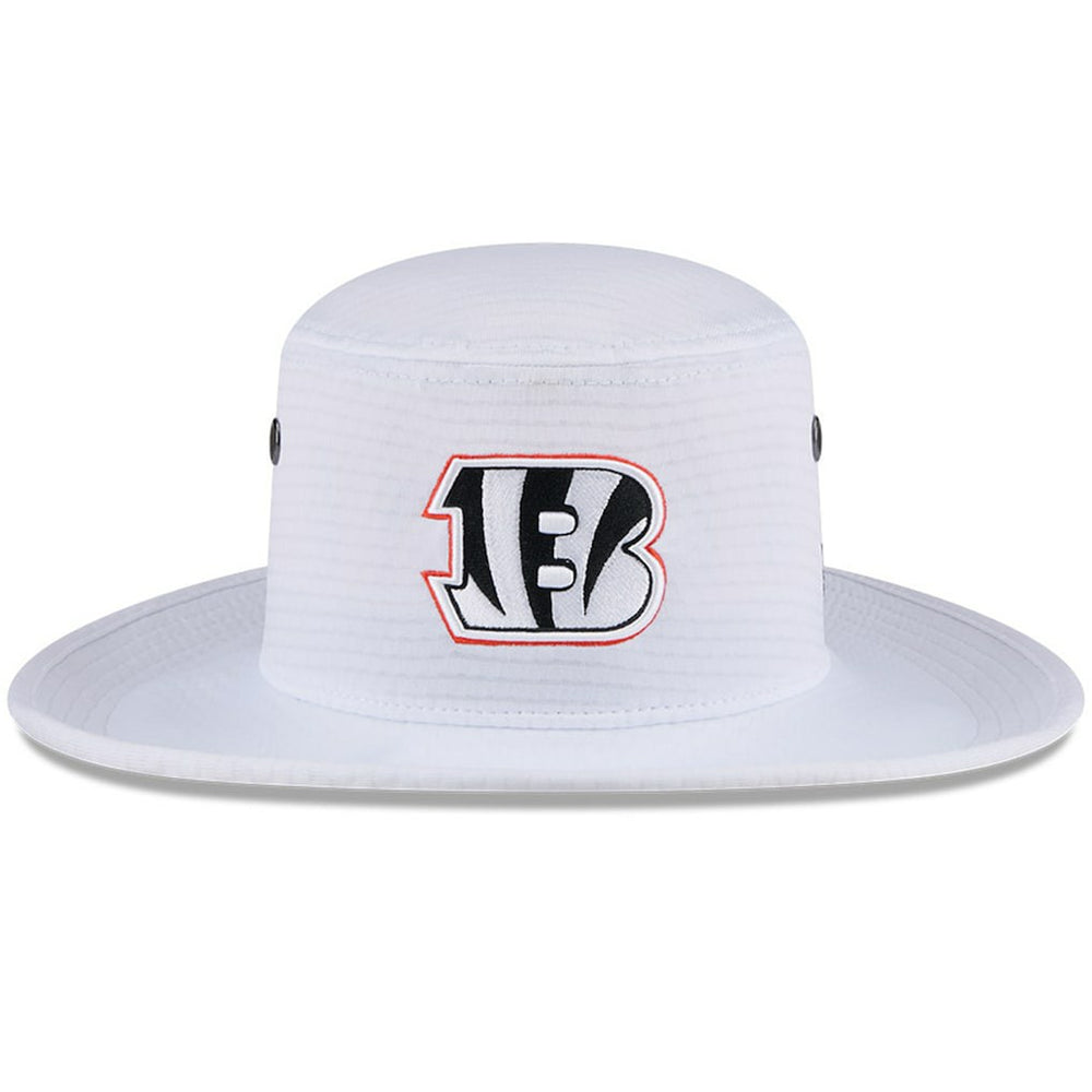 Cincinnati Bengals New Era 2024 NFL Training Camp Panama Bucket Hat - White - NFL