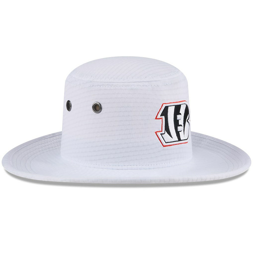 Cincinnati Bengals New Era 2024 NFL Training Camp Panama Bucket Hat - White - NFL