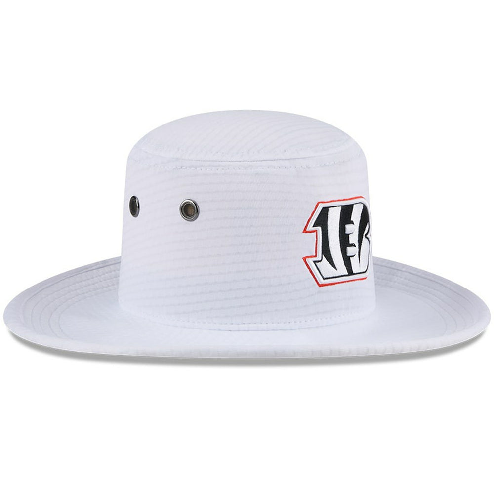 Cincinnati Bengals New Era 2024 NFL Training Camp Panama Bucket Hat - White - NFL