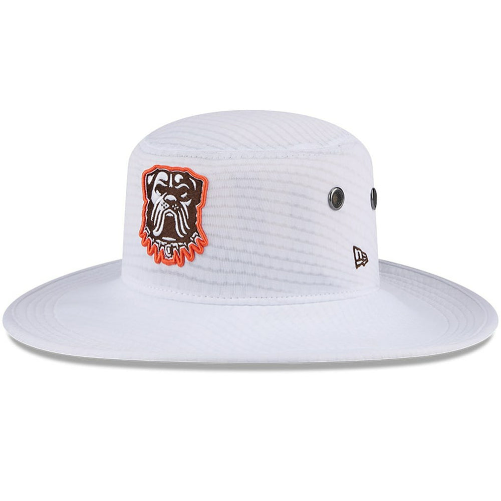 Cleveland Browns New Era 2024 NFL Training Camp Panama Bucket Hat - White - NFL