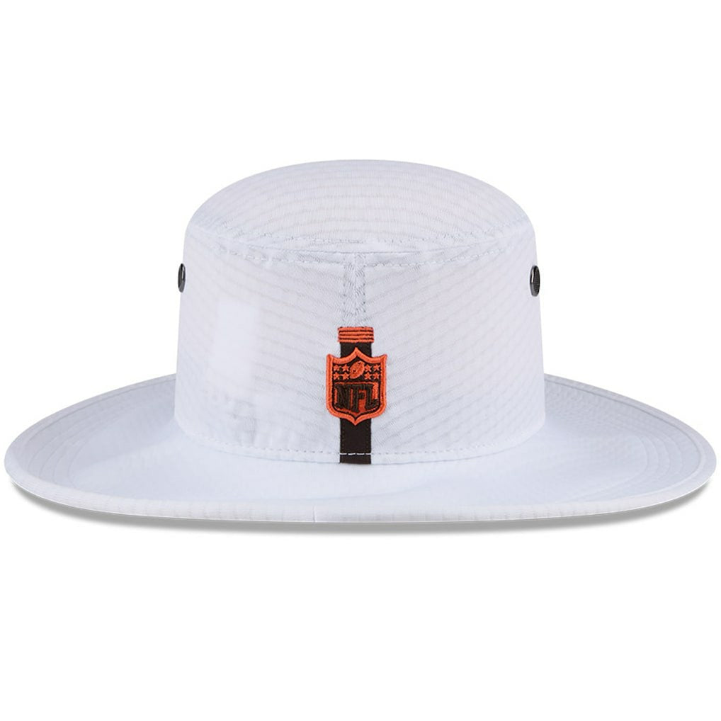 Cleveland Browns New Era 2024 NFL Training Camp Panama Bucket Hat - White - NFL